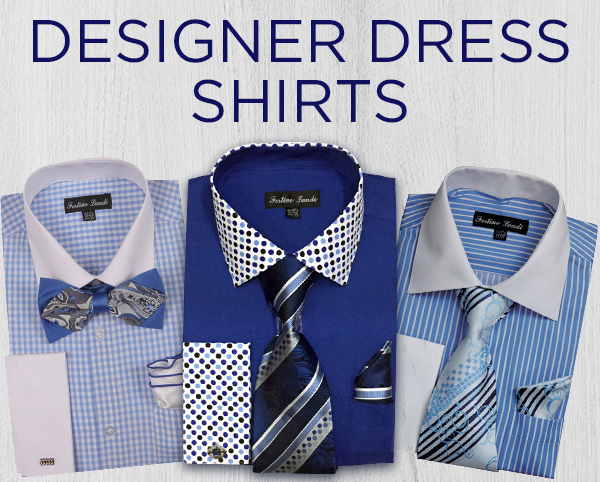 Designer Dress Shirts With Ties Complete Collection 2022